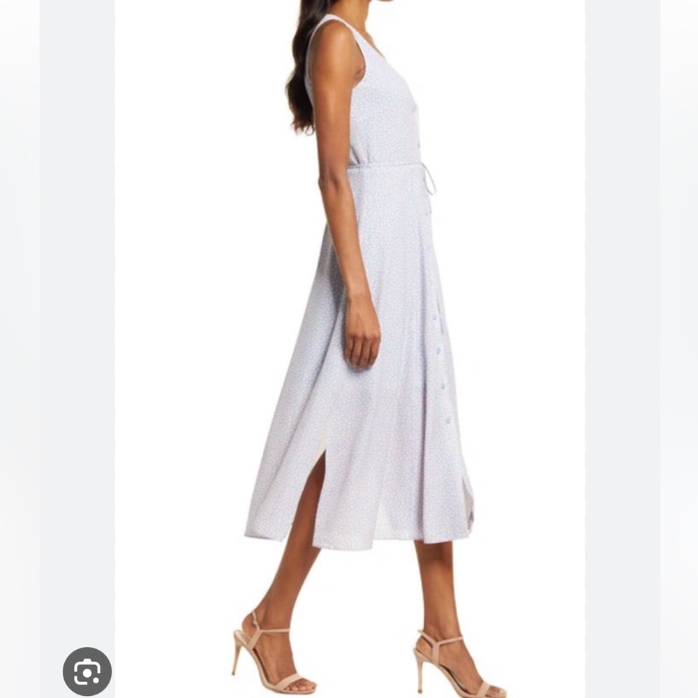 FRENCH CONNECTION Elao Verona Dress Forget Me Not sz 6 - Picture 1 of 6